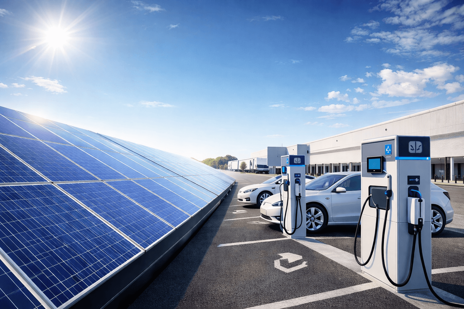 Capa editorial do artigo: Energia Solar e Mobilidade Elétrica: Eficiência e Sustentabilidade Redax